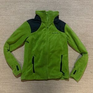 Columbia Women’s Lime Green Fleece Jacket